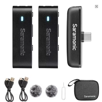 SARAMONIC BLINK 300 B6 Бездротова система діапазону 2.4 гГц. Type-C інтерфейс, 2 передатчика