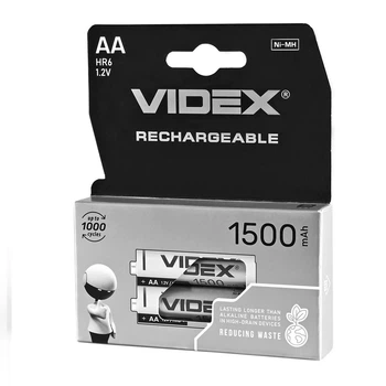 Аккумуляторы Videx HR6 / AA 1500mAh 2ШТ