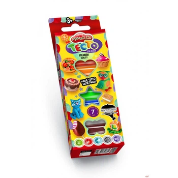 Дитяче тісто для ліплення "Master Do" Danko Toys TMD-02-06, 7 кольорів