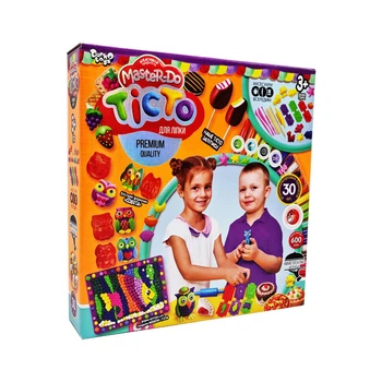 Креативна творчість "Тісто для ліплення "Master Do" Danko Toys TMD-03-06, 30 кольорів