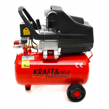 Компрессор масляный kraft&dele kd400 24л