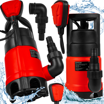 Дренажний насос MalTec 750Вт 12500л/год