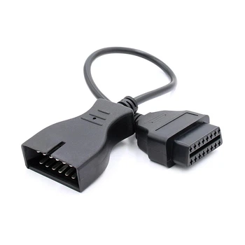 Переходник GM12 12pin на OBD2 16pin для ВАЗ, Daewoo Lanos и Sens, Таврія