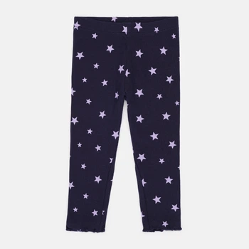 Детские лосины для девочки OVS Rib Leggings Insignia Blu 1817484 86 см Синие (8056781509593)