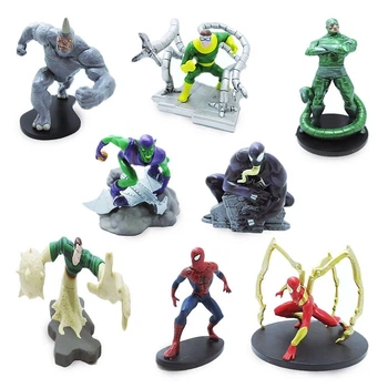 Набір з 8 фігурок Disney Людина павук Spider-Man Figure