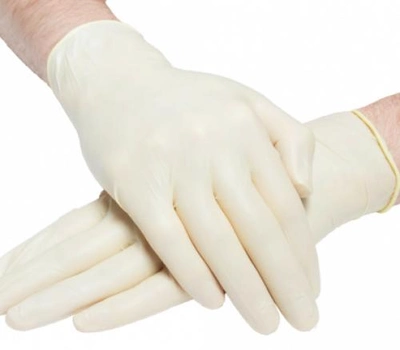 Перчатки MEDICARE латексные нестерильные неприпудренные р.M (50пар)