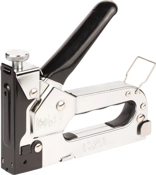 Степлер Grad с регулятором для скоб 4-14 мм Хром (2821125)