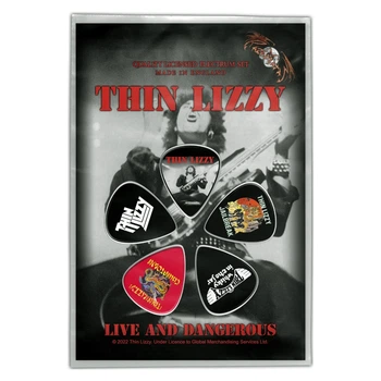 Подарунковий набір медіаторів THIN LIZZY - LIVE AND DANGEROUS (mol-070)