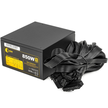 Блок живлення QUBE 850W 80+ Gold 12cm FAN bulk (QBF-HP1-S2850GD-F12S)