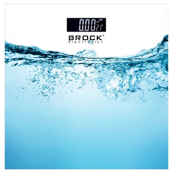 Весы напольные BROCK BS 005 электронные/ 180кг/ 2хААА/ автовыключение