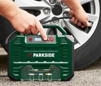 Автомобильный компрессор Parkside PMK 150 A1