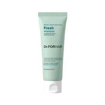 Міцелярний шампунь для жирної шкіри голови Dr.FORHAIR Phyto Fresh Shampoo, 70 мл