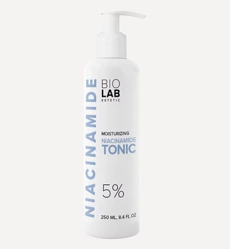 Увлажняющий тоник с ниациамидом 5% Moisturizing Niacinamide Tonic Biolab Estetic 250 мл