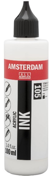 Tusz akrylowy Amsterdam Titanium White 105 100 ml (8712079414108)