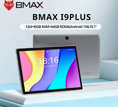 Планшет 10.1" BMAX I9 Plus 12/64 Gb Wi-Fi 4 ядра 2.0 GHz 6000 mAh
