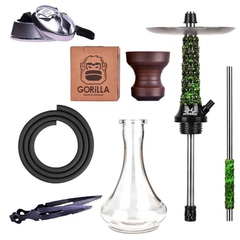 Кальян Sunrise Hookah Windskull ROCK Green 50 см