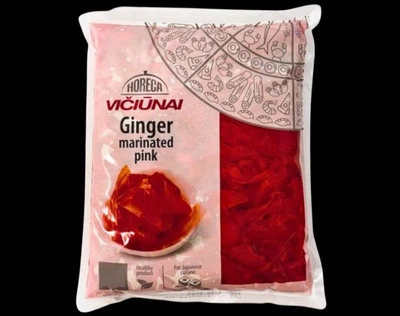 Имбирь маринованный розовый pink viciunai 1.450 кг