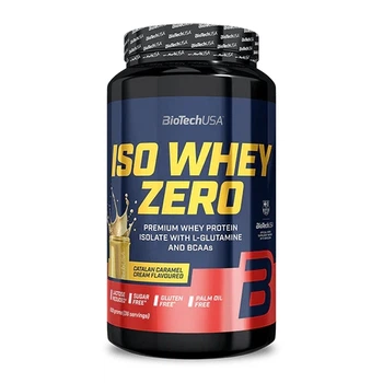 Протеин Iso Whey Zero, 908 грамм Каталонский карамельный крем BioTech 000312839