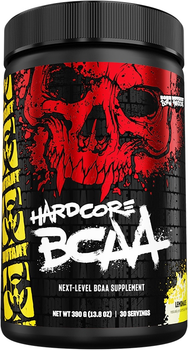 Аминокислоты Mutant HARDCORE BCAA 390 г Лимонад (810154770670)
