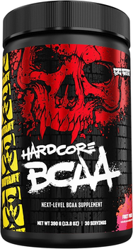 Аминокислоты Mutant HARDCORE BCAA 390 г Фруктовый пунш (810154770649)