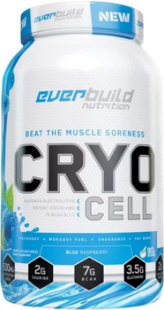 Аминокислоты EverBuild Nutrition Cryo Cell BCAA 8:1:1 1476 г Голубая малина (852822007145)