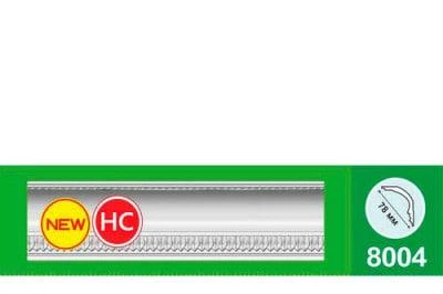 Стельовий плінтус Comfort Plast 8004 60х55 2м