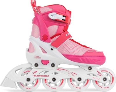Роликовые коньки Blackwheels Playful Розовые для девочки 39-42