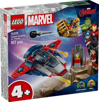Конструктор LEGO Super Heroes Капітан Америка проти Таноса 107 деталей 76319 (5702017817910)