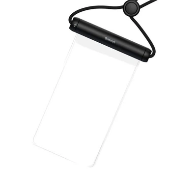 Влагозащитный чехол Baseus Cylinder Slide Cover - Black
