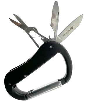 Мультитул JB Tactical карабин Multitool Black (Takctik-1166M-T)