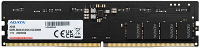 Pamięć RAM ADATA DDR5-5600 8192MB PC5-44800 Premier Tray (AD5U480016G-R)