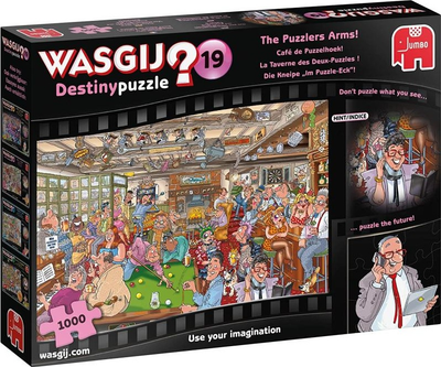 Puzzle Jumbo Wasgij Destiny W angielskim pubie 1000 elementów (8710126191668)
