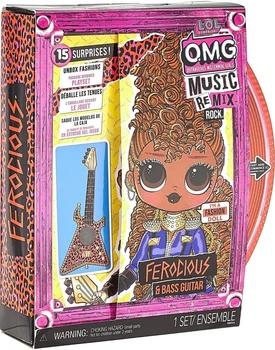 Лялька ЛОЛ Ремікс Фурія LOL Surprise OMG Remix Rock Ferocious Fashion Doll