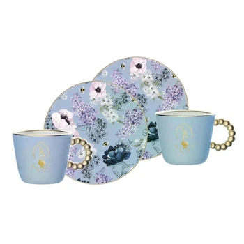 Набор чашек с блюдцами Bialetti BRIDGERTON (2шт) 99BRID001