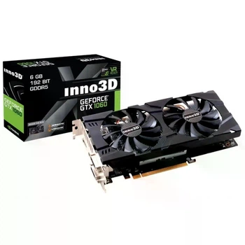 Відеокарта INNO3D PCI-Ex GeForce GTX 1060 Twin X2 6GB GDDR5 (N106F-5SDN-N5GS:5), Б/в