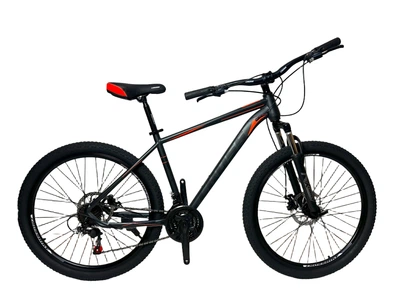 Велосипед Cross Forest 27.5" 18" Сірий-Помаранчевий