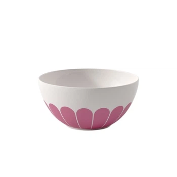 Салатник Villeroy & Boch Fleur 24,1 см рожевий (1045543171)