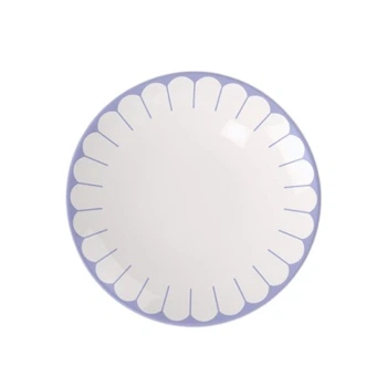 Тарелка десертная Villeroy & Boch Fleur 21,2 см фиолетовая (1045512651)