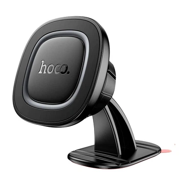 Тримач HOCO H73 Crown magnetic Car holder (center console) |4.5-7"| чорний