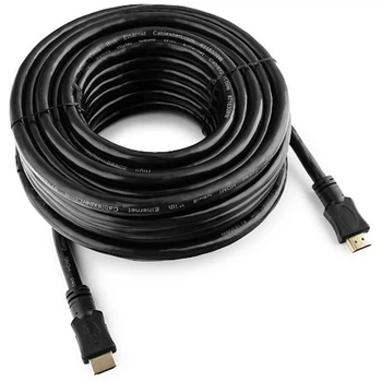 Кабель Cablexpert (CC-HDMI4-30M) HDMI-HDMI V.1.4, вилка/вилка 30м Black polibag