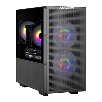 Игровой компьютер ASGARD Muninn (A75F.16.S20.56.10014) / AMD Ryzen 5 7500F (3.7–5.0 ГГц) / RAM 16 ГБ / SSD 2 ТБ / NVIDIA GeForce RTX 5060