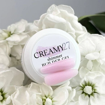 Гель для наращивания Crooz Creamy Builder Gel 15 мл №27