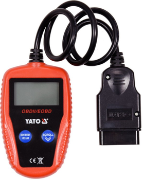 Skaner samochodowy YATO OBD/EOBD YT-72977 (5906083057847)
