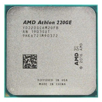 Процесор AMD Athlon 220GE (YD220GC6M2OFB) (Socket AM4, 4T, 3.4 ГГц, Tray) Б/в