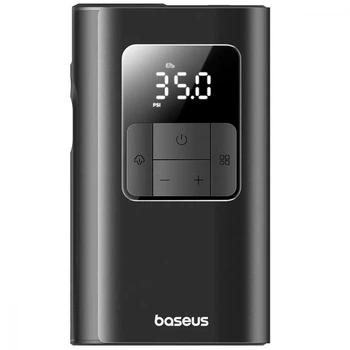 Портативный мини-пылесос Baseus C11169001121-00 PrimeTrip с LCD-дисплеем, аккумулятором 1600мАч и зарядкой USB-C, Black