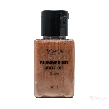 Мерцающее бронзовое масло миндаля и виноградных косточек для тела Bronze Top Beauty 50 мл