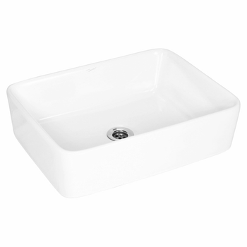 Умывальник накладной JAQUAR JDS 520x400x135мм прямоугольный белый JDS-WHT-25907N