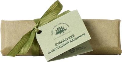 Шоколадный батончик Львівська майстерня шоколаду с фисташковой начинкой 42 г (2400000212386)