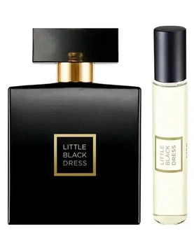 Парфюмерный набор Avon Little Black Dress для Нее 2-в-1 Парфюмированная вода Avon Little Black Dress 50 мл + Мини-спрей Little Black Dress 10 мл