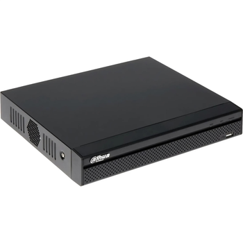 Мережевий відеореєстратор Dahua NVR1108HS-8P-S3/H — 8 PoE портів, 80 Мбіт/с, 1HDD, 1U, чорний корпус